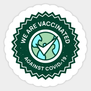 Vaccinated Sticker